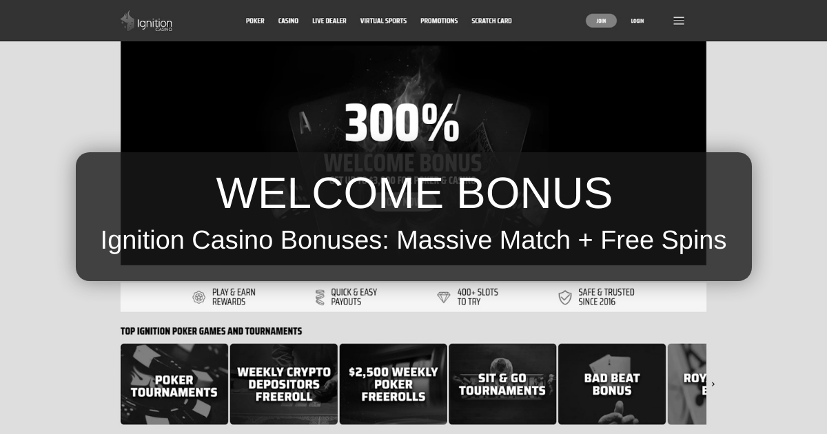 Ignition Casino Bonuses